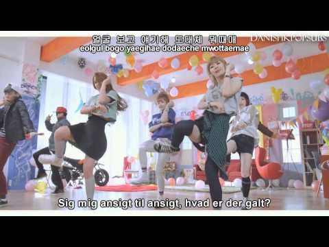 D-UNIT(디유닛) - 얼굴보고 얘기해_MV (ft. Zico from Block B) [Danish subs + Romanization + Hangul]