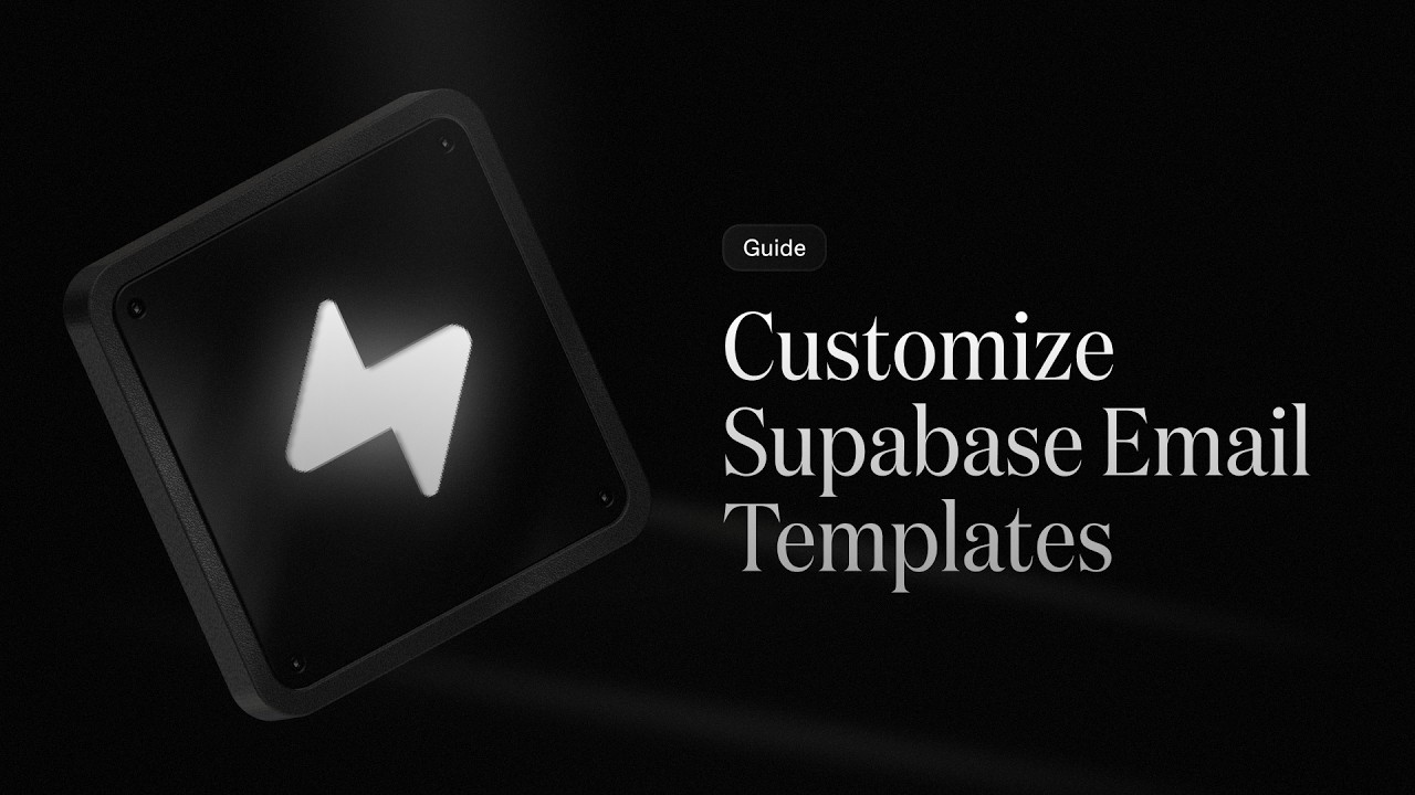 Customize Supabase email templates