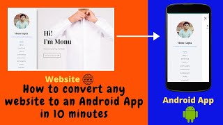 How to convert any Website into an Android Application