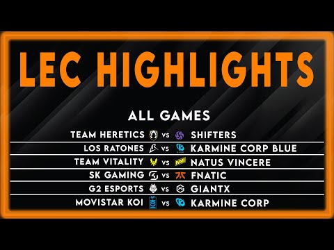 LEC Highlights ALL GAMES Week 1 Day 2 | LEC 2026 Versus by Onivia