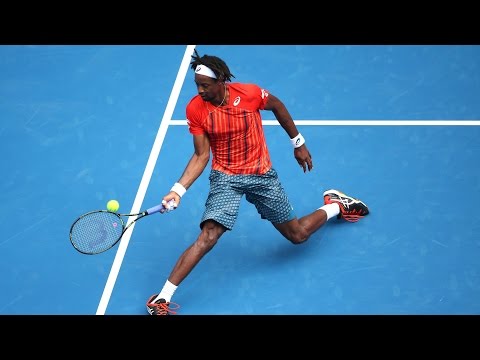 Gael Monfils v Stephane Robert highlights (3R) | Australian Open 2016