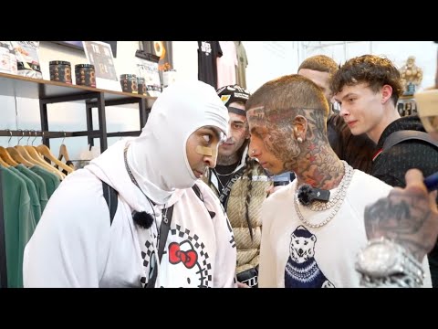 Island Boys Confront N3on and Modeen in Intense Gym Showdown #n3on #modeen #islandboys