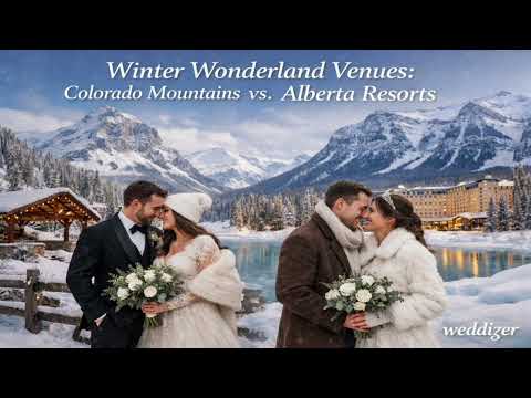 Colorado vs Alberta Winter Weddings – Which Snowy Venue is PERFECT for Your Dream Wedding?