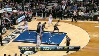 Brooklyn Nets vs Minnesota Timberwolves - January 23, 2013