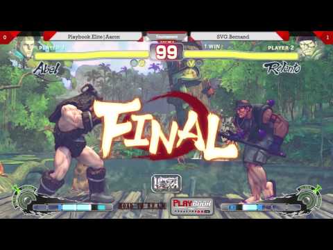 [PlayBookTV ROAD TO SEAM 04.11.15] USF4 Playbook.Elite|Aaron(Abel) Vs SVG.Bernard(Rolento/Bison)