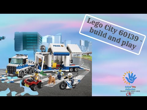 Lego City 60139 Police Mobile Command Center Building Set