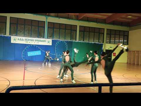 Skating Spresiano...lo Show del gruppo Smeraldo💚
