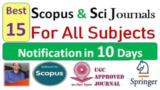 Top 15 Scopus Journals with High Impact Factor