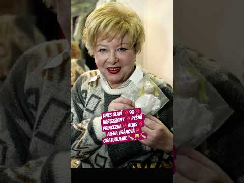 Alena Vránová❤️ 30.7 1932 Praha je česká herečka, známá je z rolí ve filmech Pyšná princezna a další