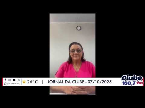 Jornal da Clube - 07/10/2025 - Edição do Almoço