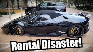 Lamborghini Crashes and Rampages Through Dallas On The Rim by Super Speeders