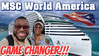 Why our MSC WORLD AMERICA CRUISE  Surprised Us! Puerto Rico Cruise Highlights