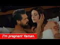 Legacy - I love you Yaman. I'm pregnant.