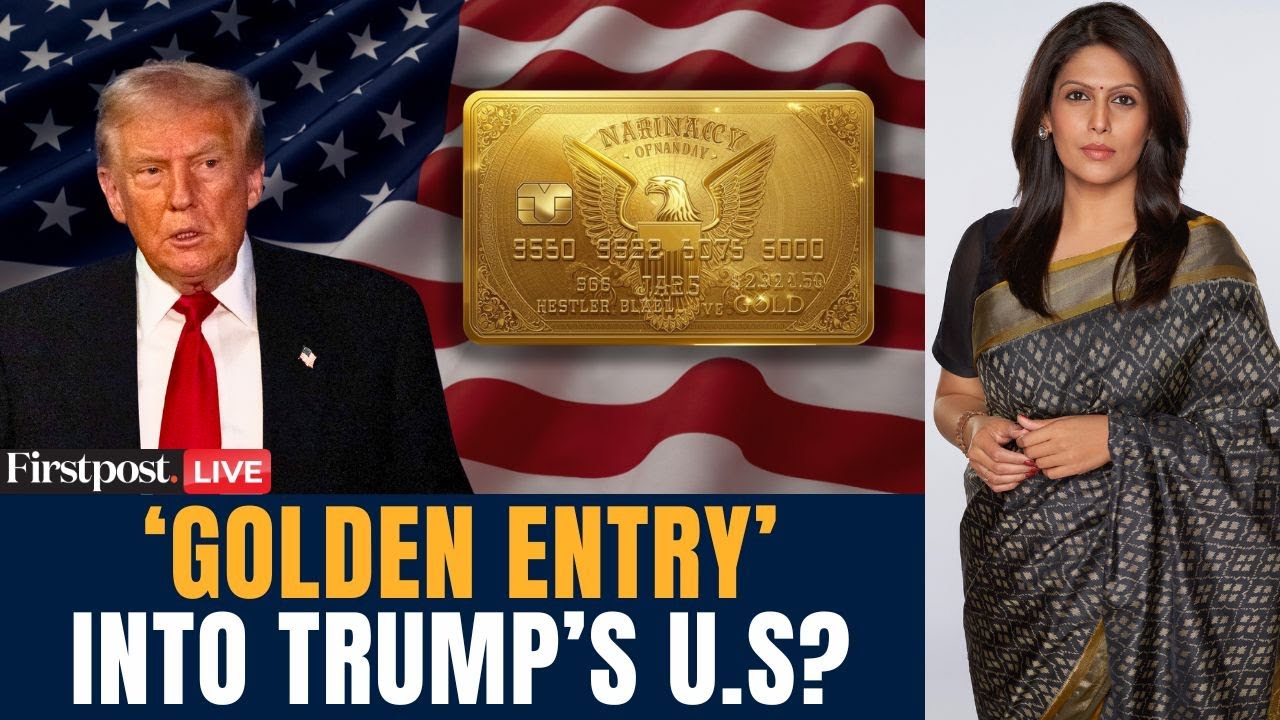 Trump's New Gold Card LIVE: Donald Trump Unveils New US Gold Card Visa for $1 Million | Palki Sharma