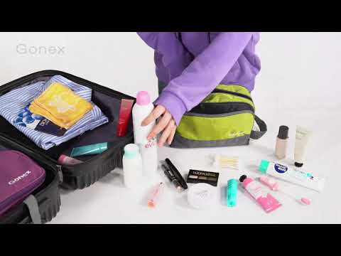 Gonex Nylon Travel Toiletry Bag