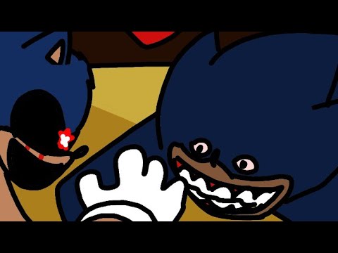 Sonic.EXE vs Shin sonic tapes part 2 (Flipaclip animation) #animation #fight #sonic.exe #shinsonic 