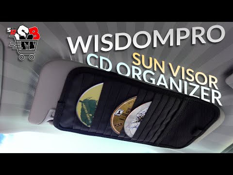 Wisdompro Sun Visor CD Organizer