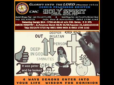 Kenali Serangan Roh Jahat Di Area Rumah Anda @esronministrychanel