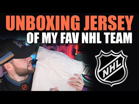 Unboxing NHL Jersey of My Favorite Team!
