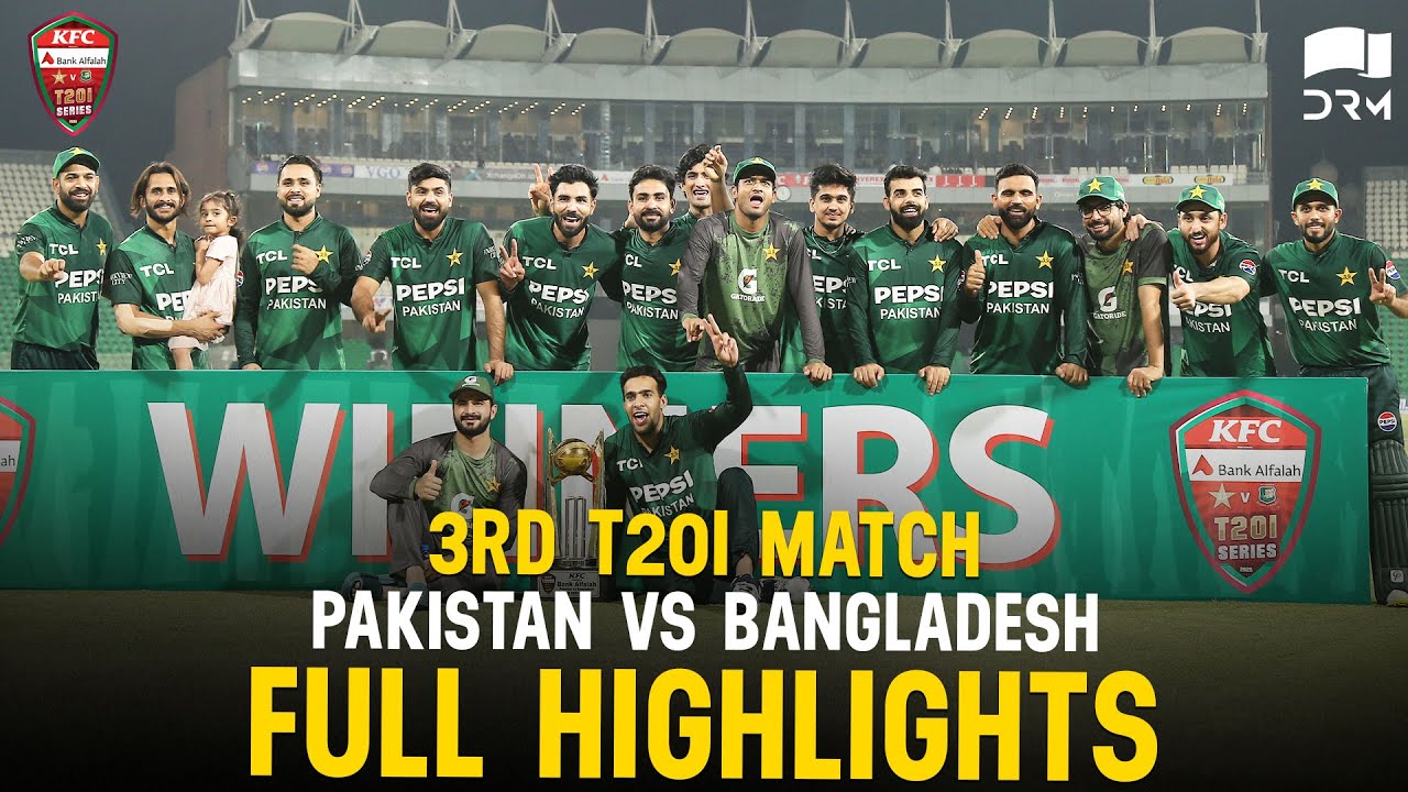 Full Highlights | Pakistan vs Bangladesh | 3rd T20I, 2025 | PCB | M3P1K