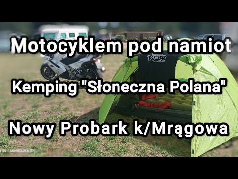 Kemping "Słoneczna Polana" koło Mrągowa