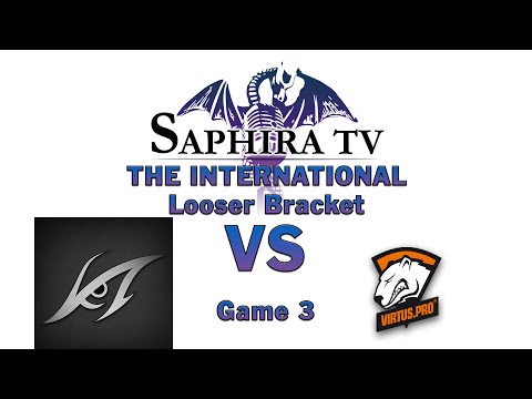 The International 5 - Secret vs Virtus Pro - LB Runde 3 - Game 3