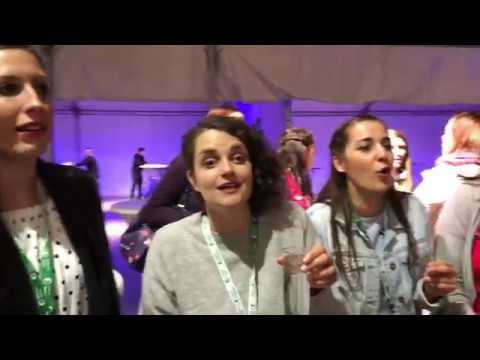 Carmen manet at Nuit des Choeurs (Abbaye de Villers, Belgium)