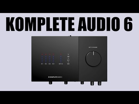 GET THE MOST BANG FOR YOUR BUCK WITH THIS AUDIO INTERFACE (Komplete Audio 6 MK2)