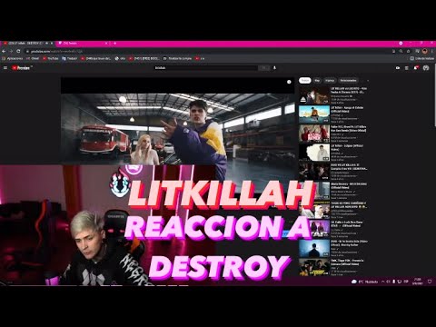 LITkillah REACCIONA A DESTROY (SU PRIMER TEMA) Y LO CANTA
