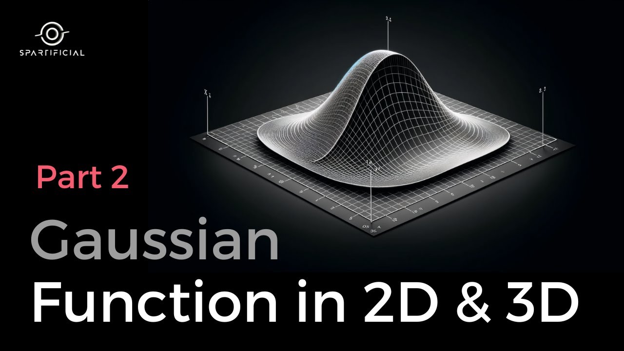 Gaussian Function in 2D and 3D with Python || Part 2