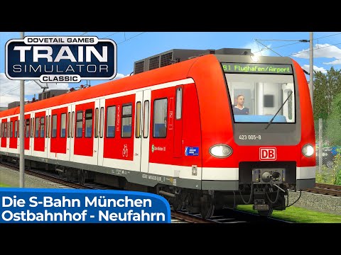 S1 zum Flughafen München & Freising | TRAIN SIMULATOR CLASSIC | S-Bahn München – BR 423 | RSSLO