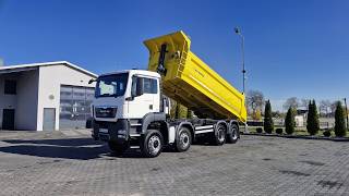 MAN TGS 41.440 / 8x8 / BILLENŐS HÁTRABILLENŐS - 5.9 M / MANUÁLIS VÁLTÓ /