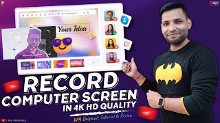 How to Record Computer Screen with Audio on Windows (2024) Record Screen on Windows PC in 4k 120fps