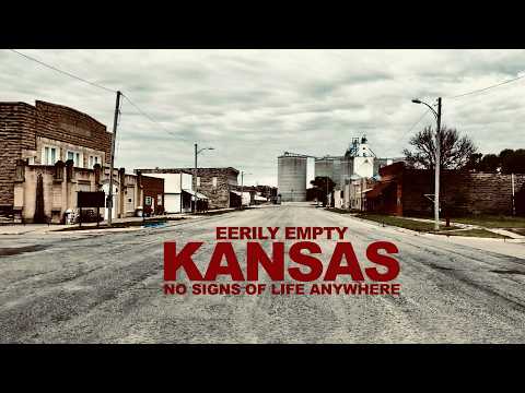 I Found No Signs Of Life Anywhere In These Eerily Empty KANSAS Towns