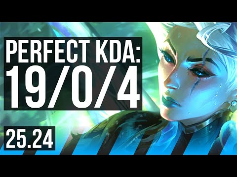 KATARINA vs LEBLANC (MID) | Perfect KDA: 19/0/4 | KR Diamond | 25.24