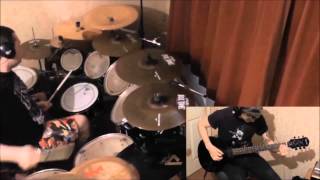 Cancer Bats - Hail Destroyer (Drums & Guitar Colaboration Cover)