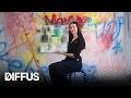 Julia Wolf Paints Her PRESSURE Album Cover DIFFUS