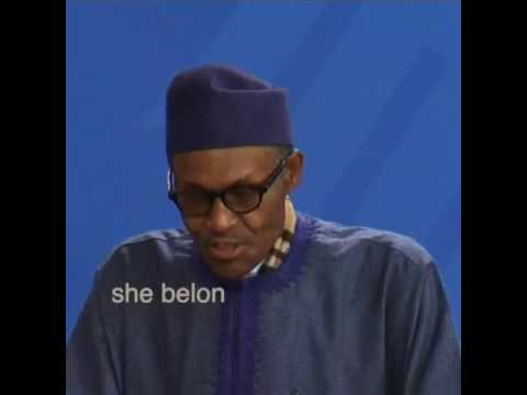 President Buhari: I don't know which party my wife belongs to, but she belongs to my kitchen and my living room and the other room