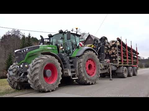 🌲*Fendt 1050 Vario* & Tridem TimberTrailer • The biggest Fendt • Forstbetrieb Aichholz • Logging 🌲