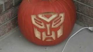 Transformers Pumpkin