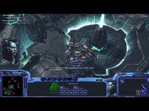 StarCraft 2 Legacy of the Void Campaign (Terran Edition) Mission 9 - Temple of Unification