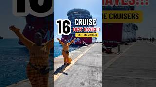 16 CRUISE MUST HAVES FOR FIRST TIME CRUISERS #cruise #cruisetips #packing #packingtips #cruiser