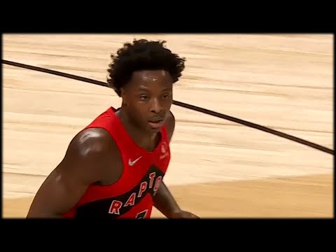 OG Anunoby Two Handed JAM vs Wolves