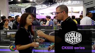 Cooler Master new concept and hopefully released CK600 Series Keyboard