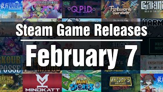 New Steam Games - Wednesday February 7 2024