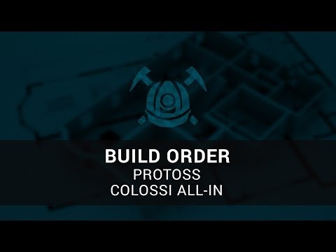 SC2 Build Order Guide - Protoss - Colossi All-In