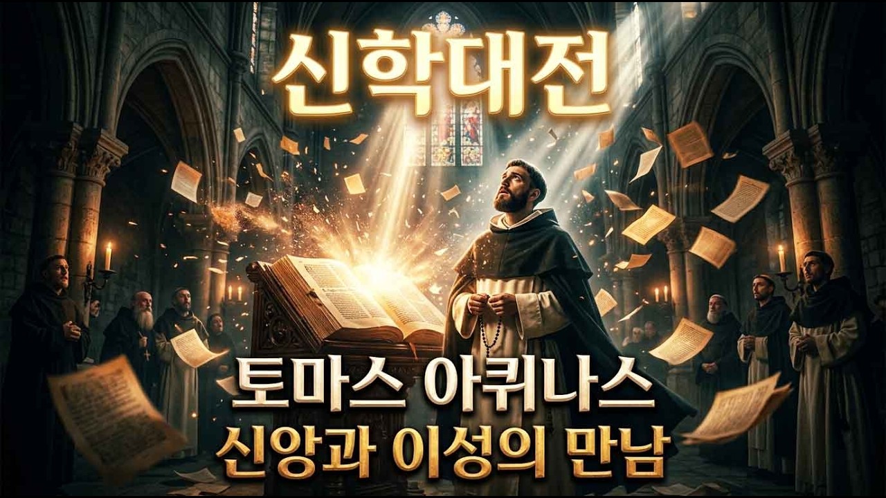 🏛️ 신앙과 이성은 하나가 될 수 있는가 – 토마스 아퀴나스의 『신학대전』