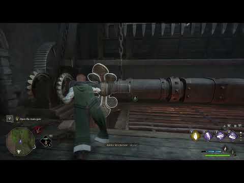 How To Open gate at high keep for natty, Hogwarts Legacy