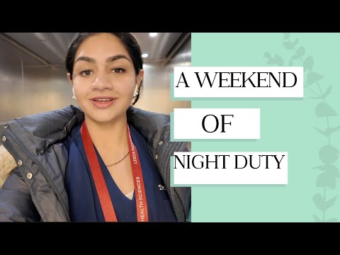 COME WITH ME FOR A WEEKEND OF NIGHTS | TAMIL VLOG | NHS DOCTOR