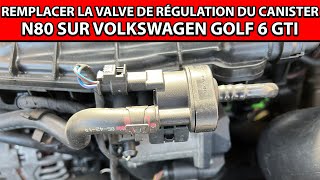 Remplacer la valve de régulation du canister N80 sur Volkswagen Golf 6 GTI